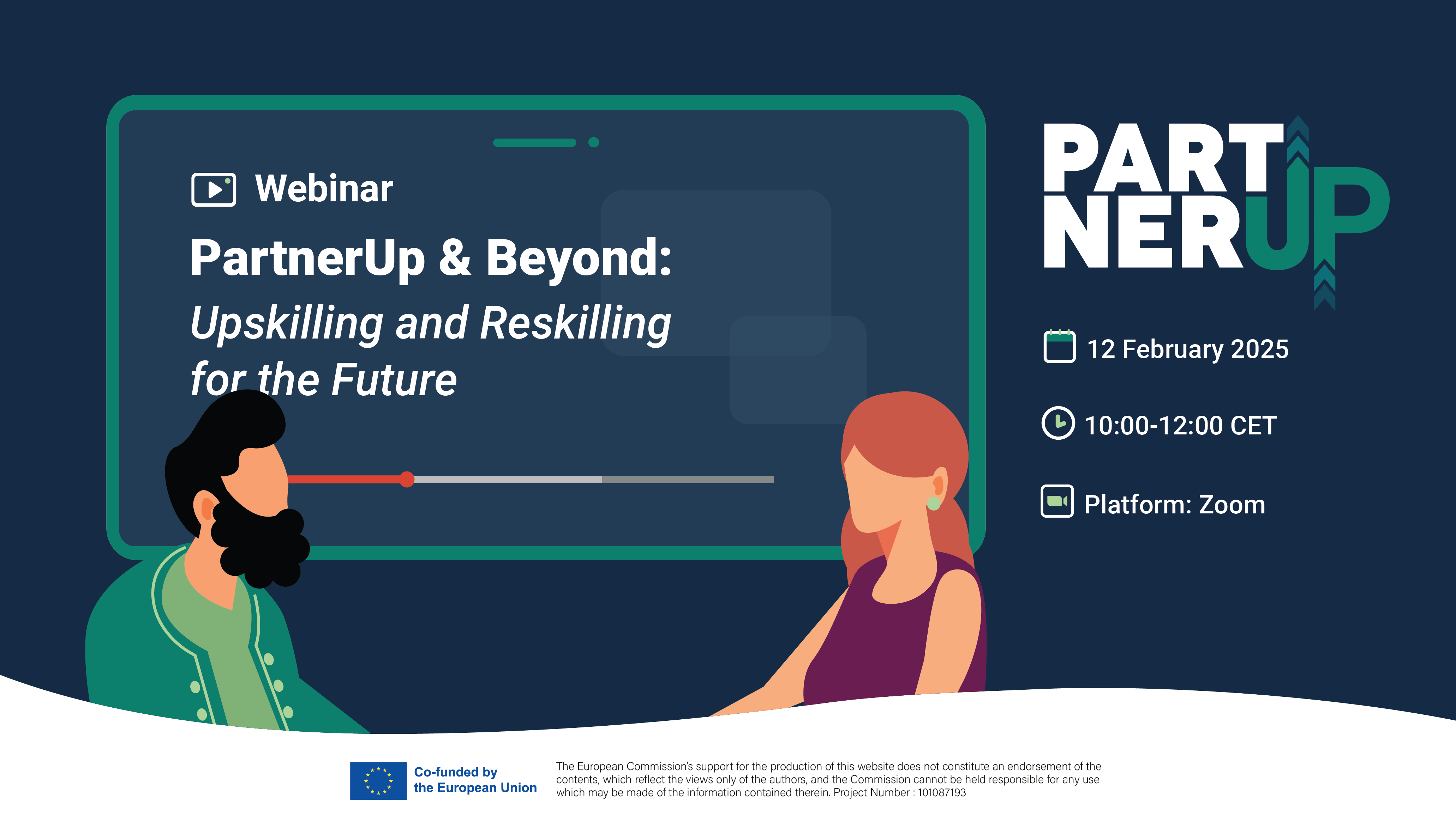 Final Webinar: Upskilling and Reskilling for the Future: Building a Resilient European Workforce through the PartnerUp Project